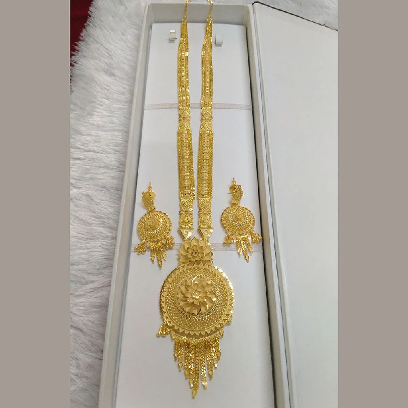 Pari Art Jewellery Forming Long Necklace Set