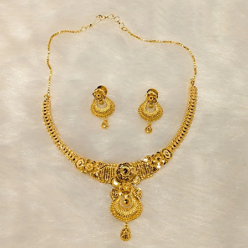 Sunrise Gold Forming Necklace Set