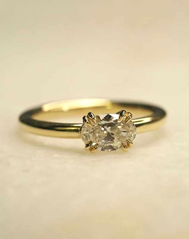 White Diamond Orion Ring