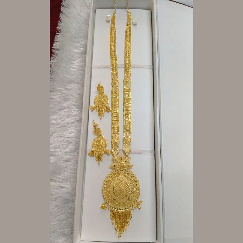 Pari Art Jewellery Forming Long Necklace Set