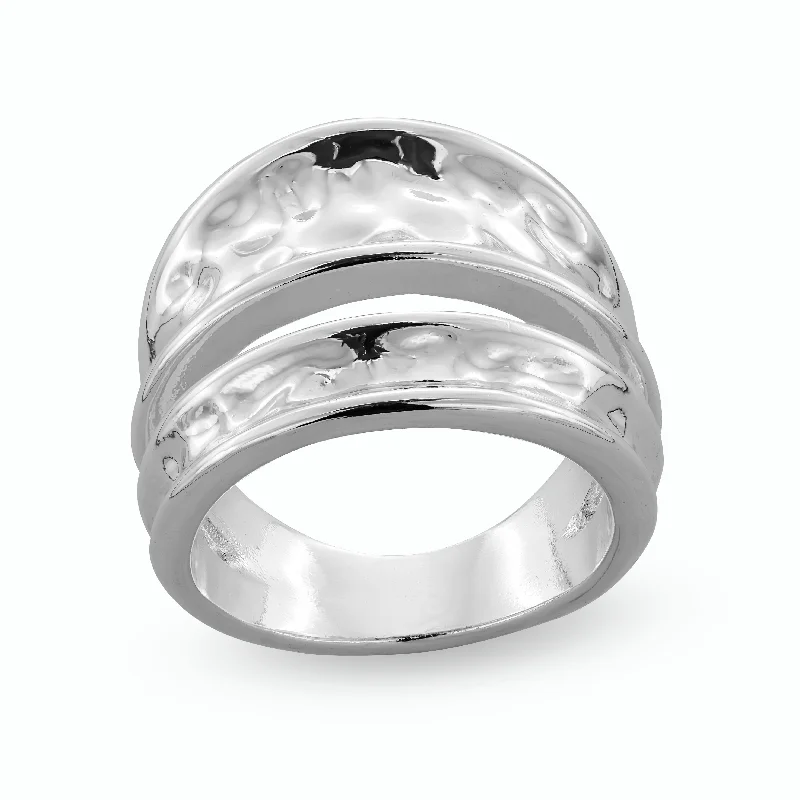 Aspen Silver Statement Ring