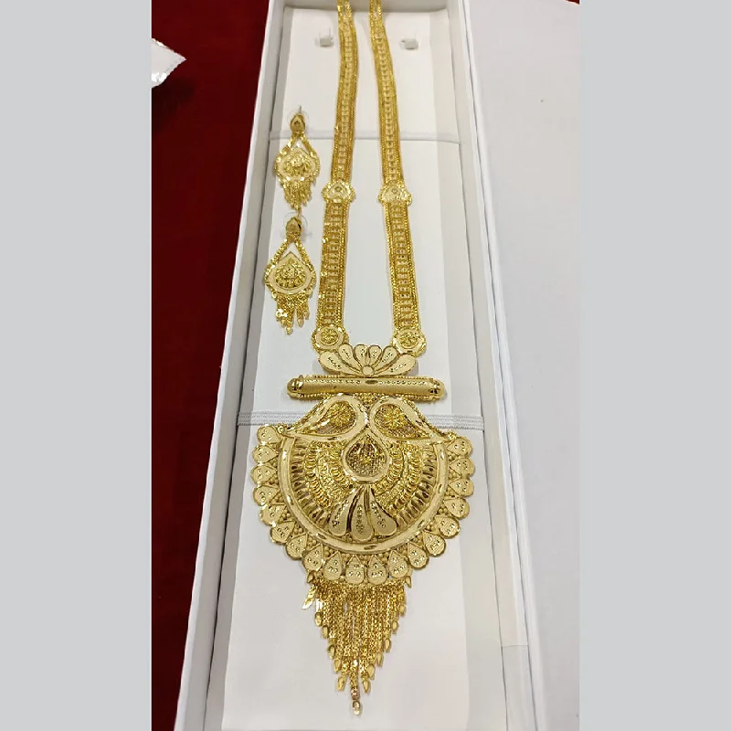 Pari Art Jewellery Forming Long Necklace Set