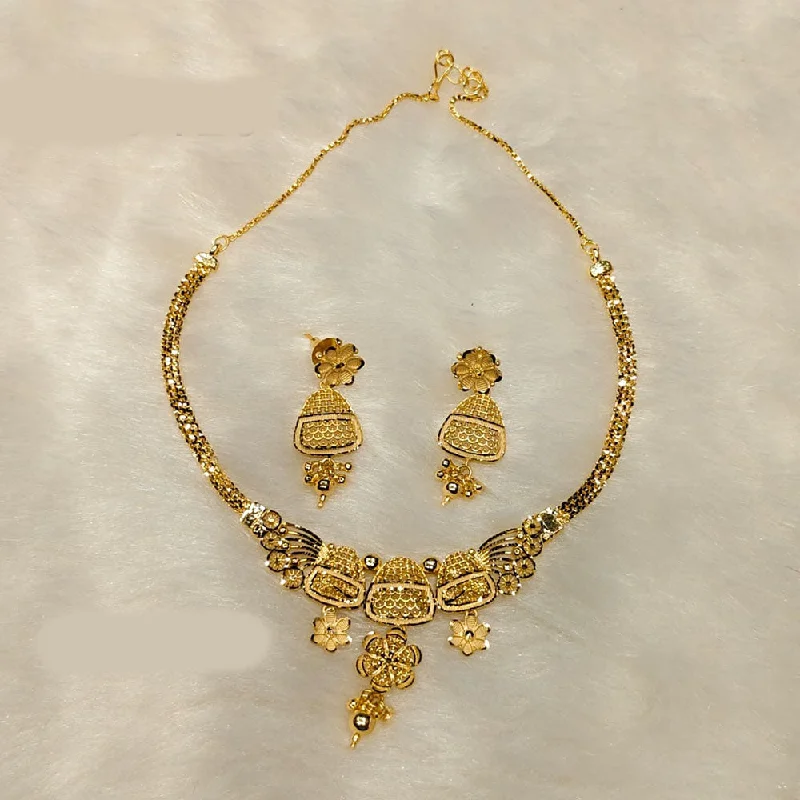 Sunrise Gold Forming Necklace Set