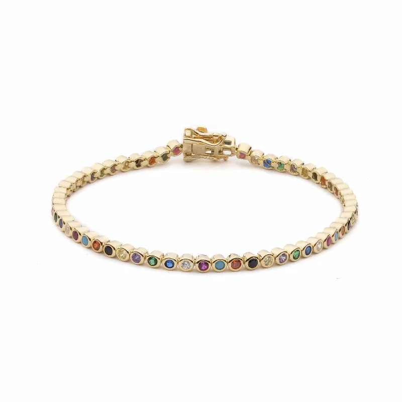 Match Point | Rainbow Tennis Bracelet