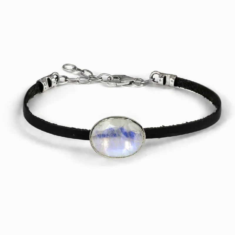 Rainbow Moonstone Bracelet