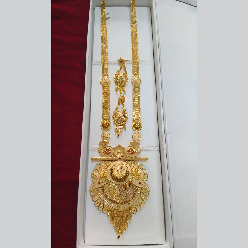 Pari Art Jewellery Forming Long Necklace Set