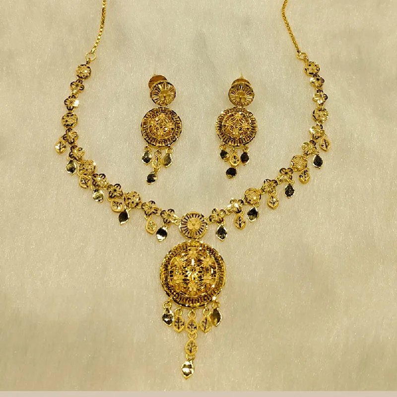 Sunrise Gold Forming Necklace Set