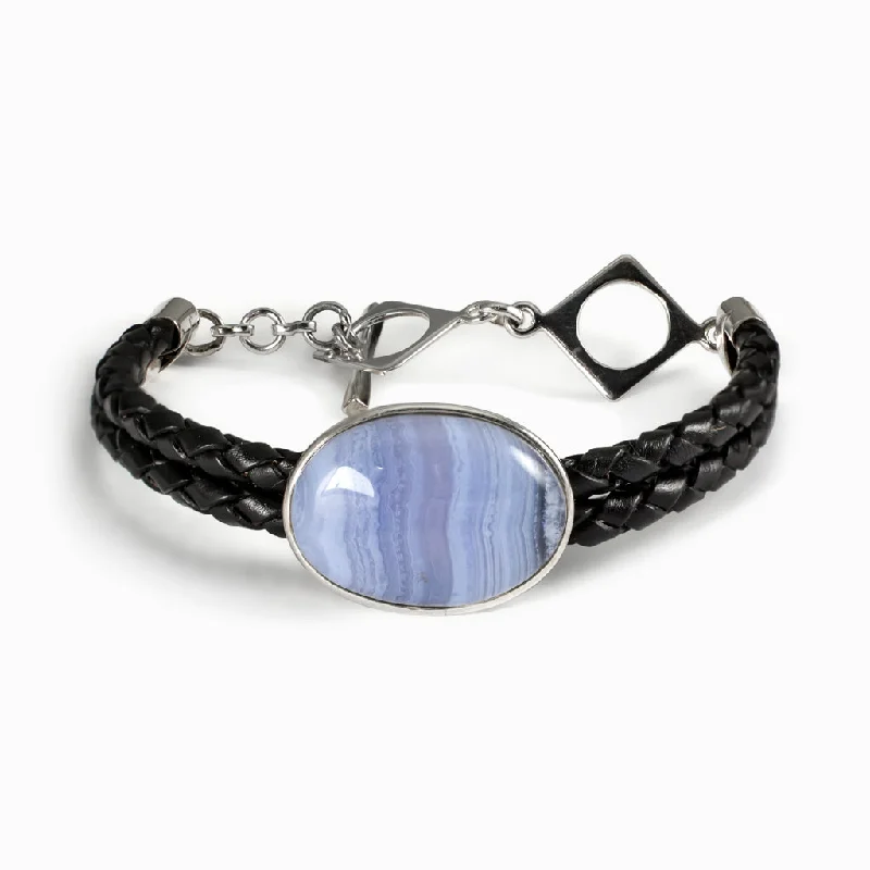 Blue Lace Agate Bracelet