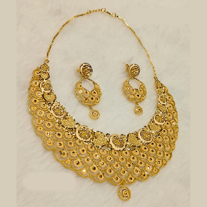 Sunrise Gold Forming Necklace Set