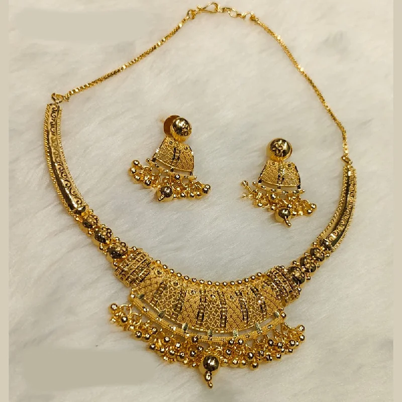 Sunrise Gold Forming Necklace Set