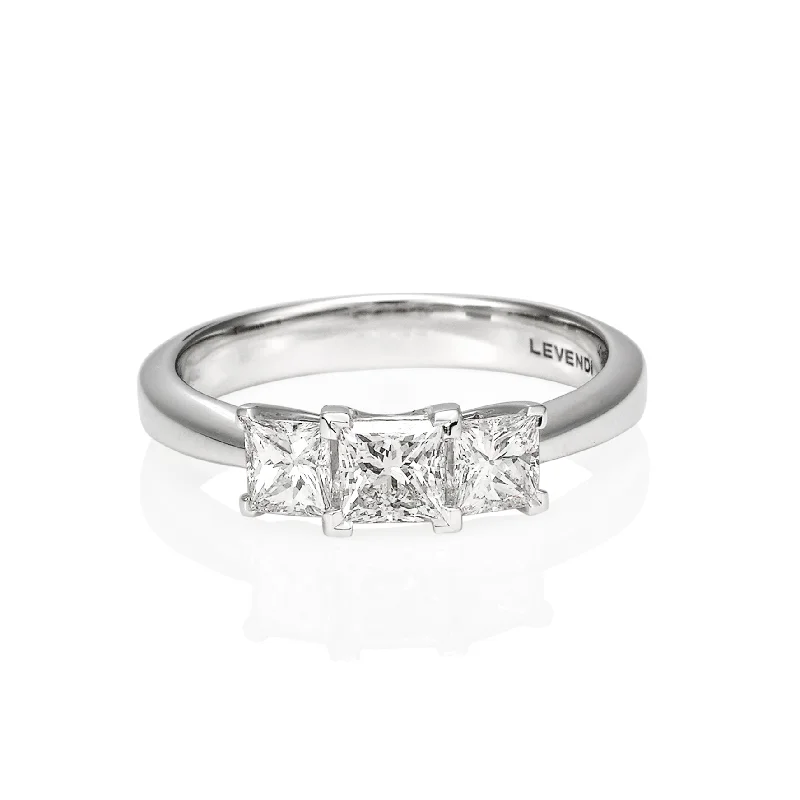 Trilogy Princess Engagement Ring