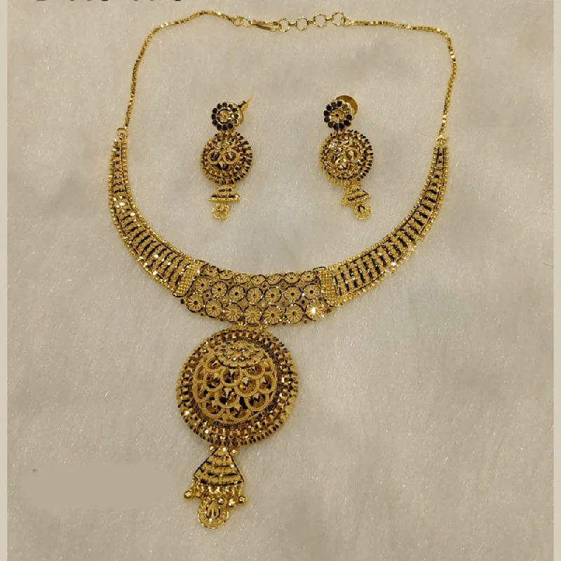 Sunrise Gold Forming Necklace Set