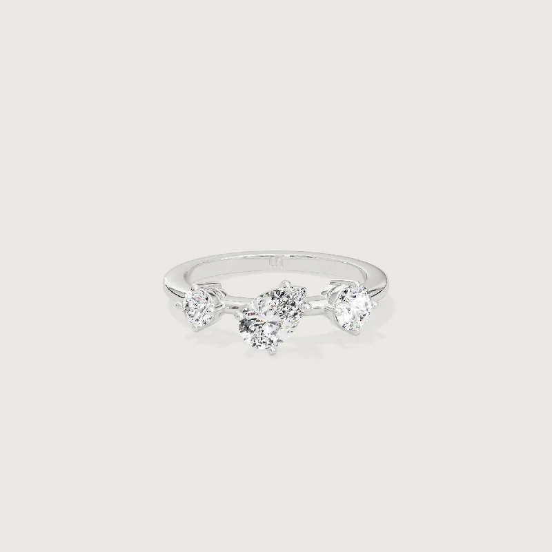 Angeld Pear Diamond Ring