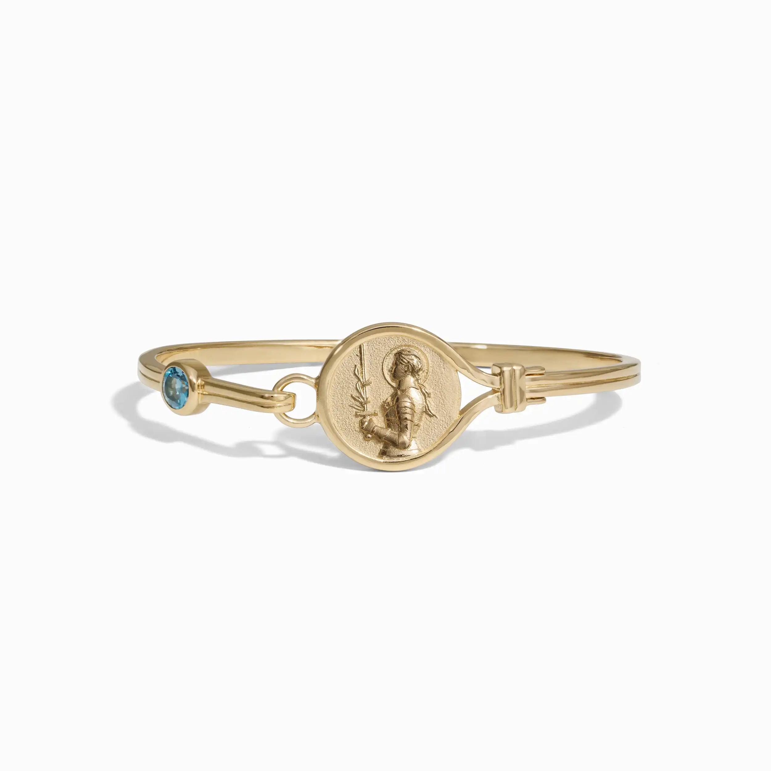 Joan of Arc Goddess Cuff Bracelet