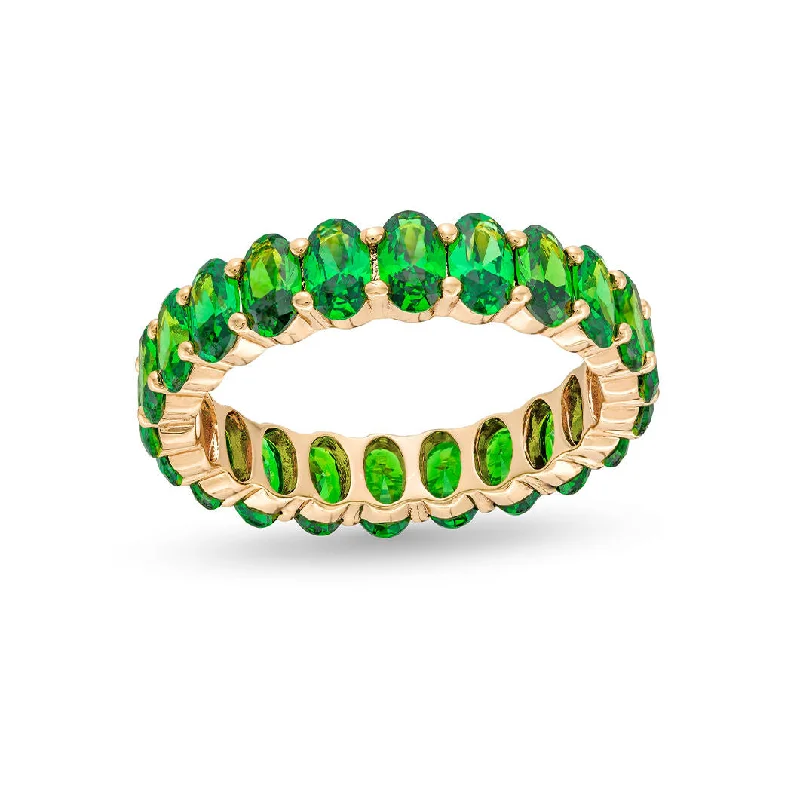 Emily Ring in Emerald Green