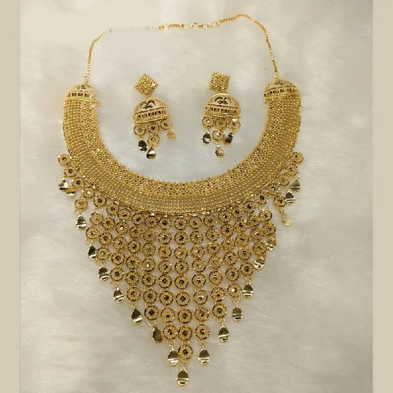 Sunrise Gold Forming Necklace Set