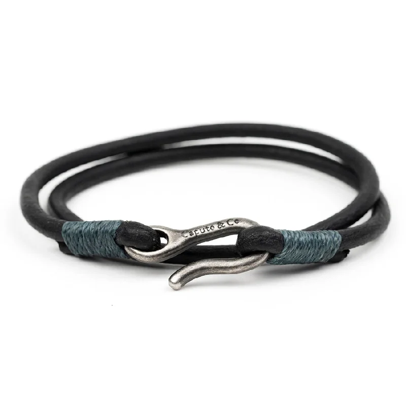 Leather Cord Double Wrap