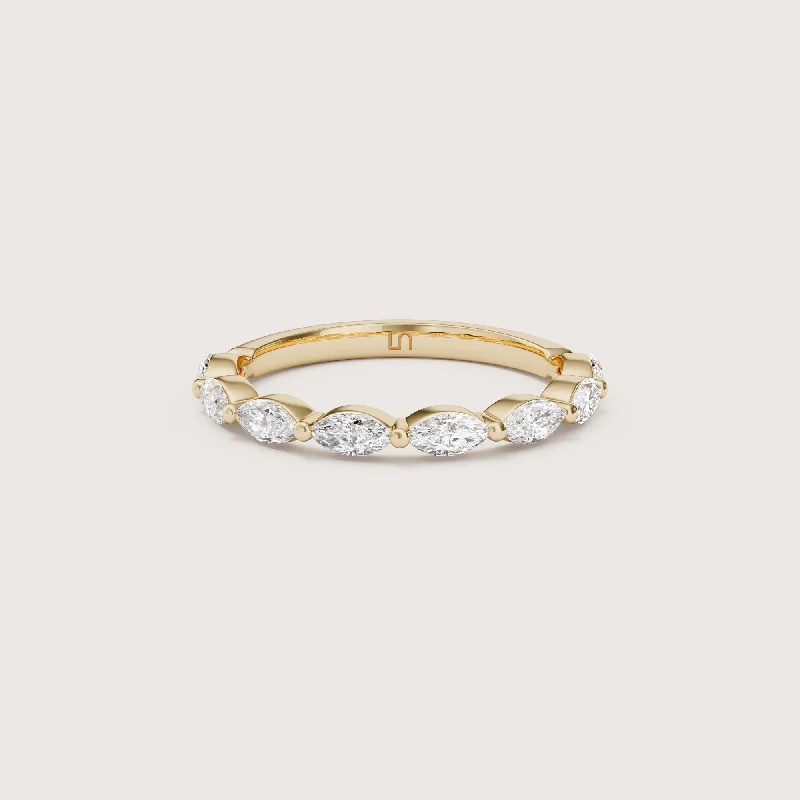 Nautilus Marquise Band | Halfway Diamond