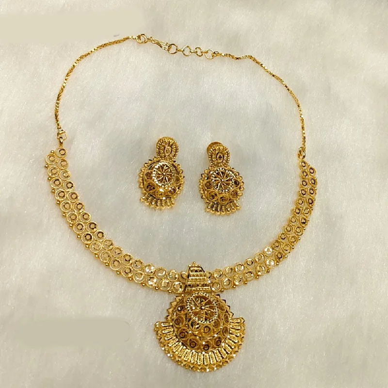 Sunrise Gold Forming Necklace Set