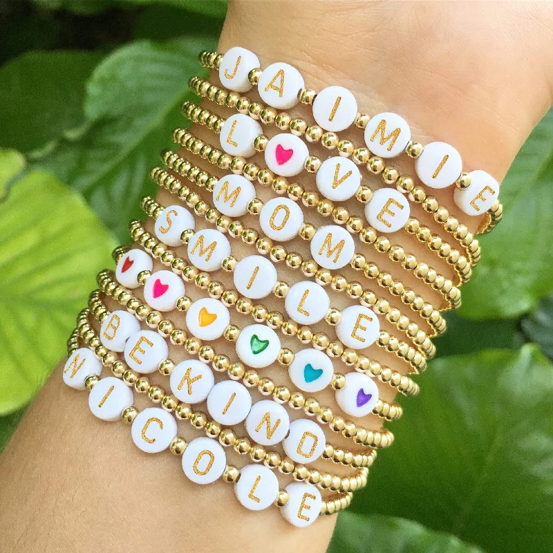 Spell It Out | Custom Initial Bracelets