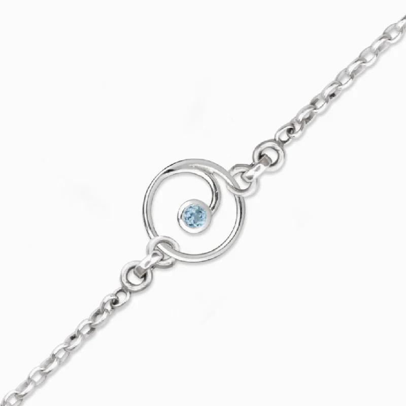 Blue Topaz Bracelet