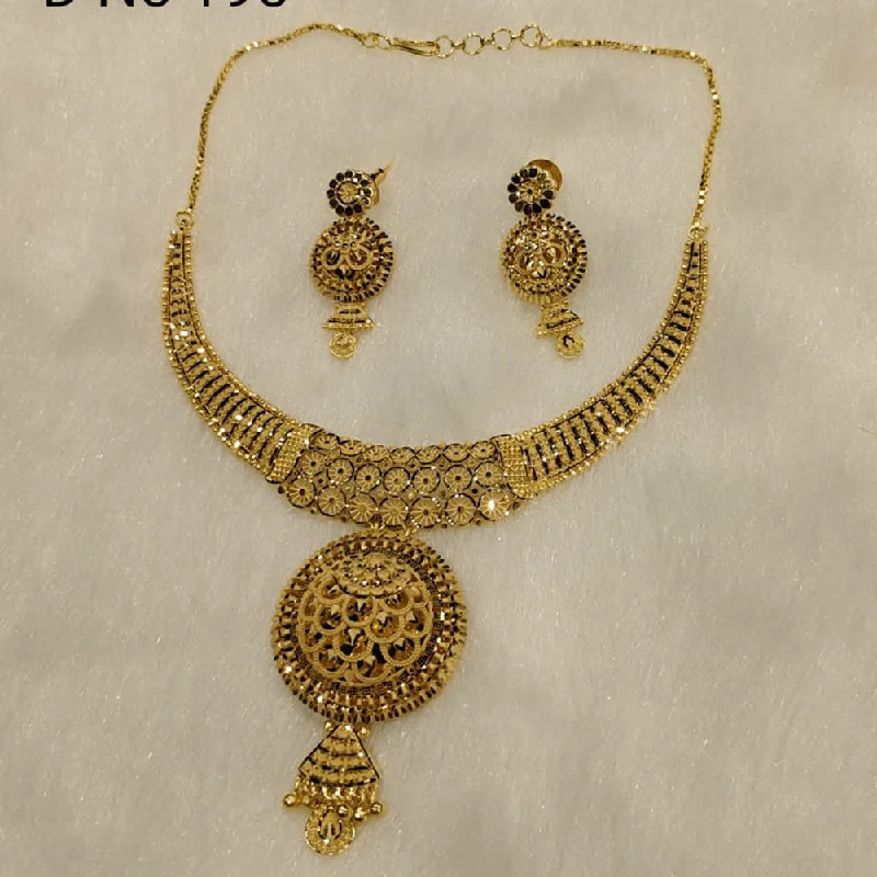 Sunrise Gold Forming Necklace Set