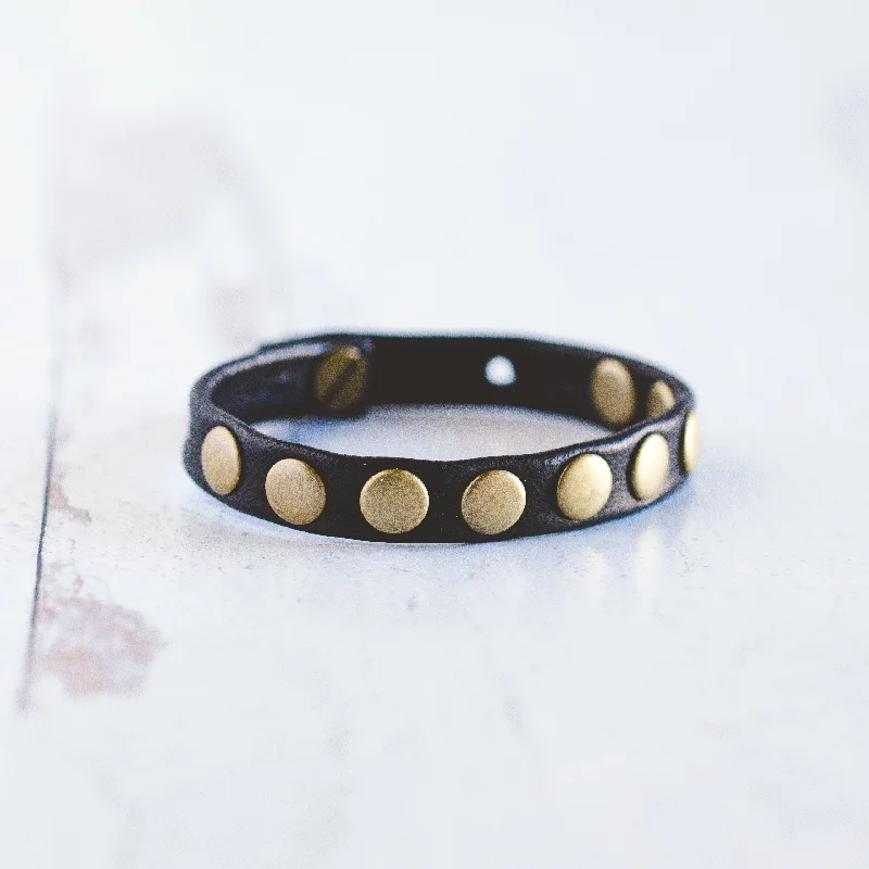 Men's Tribe Bracelet - Antique Brass