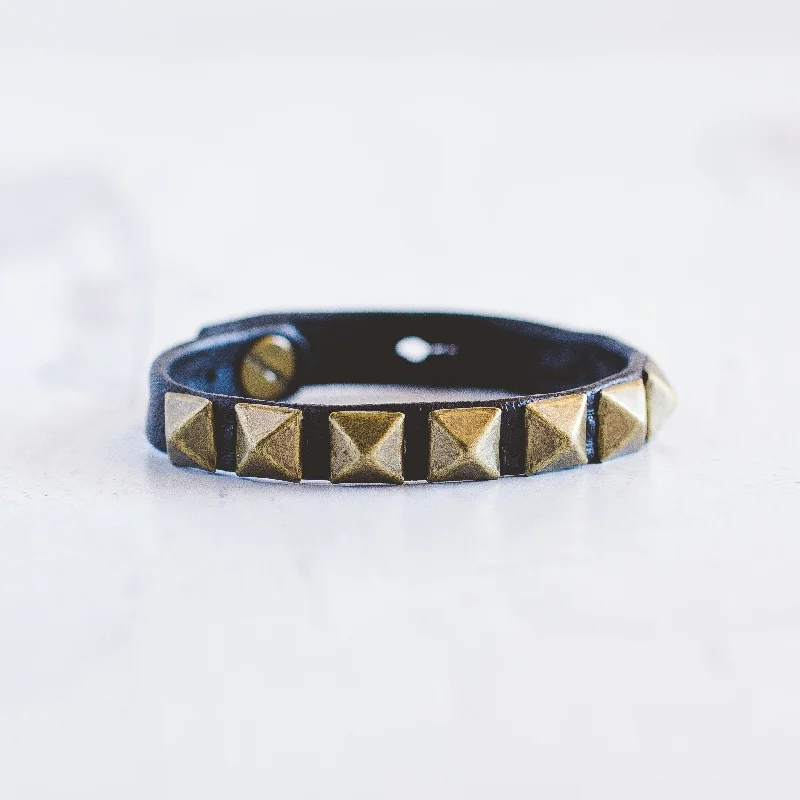 Men's Rockstar Bracelet - Antique Brass