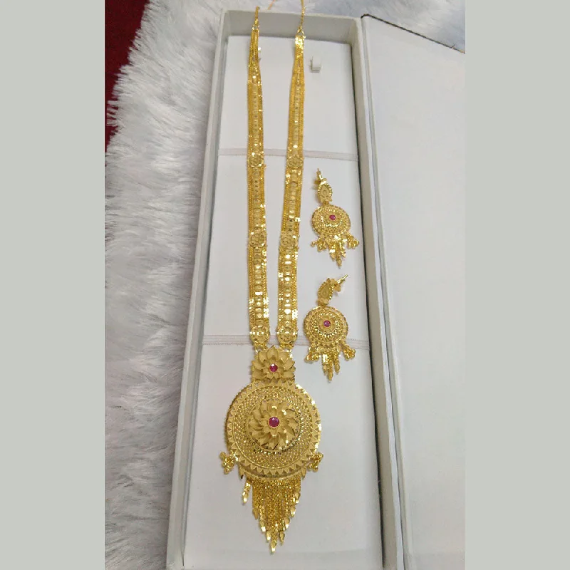 Pari Art Jewellery Forming Long Necklace Set