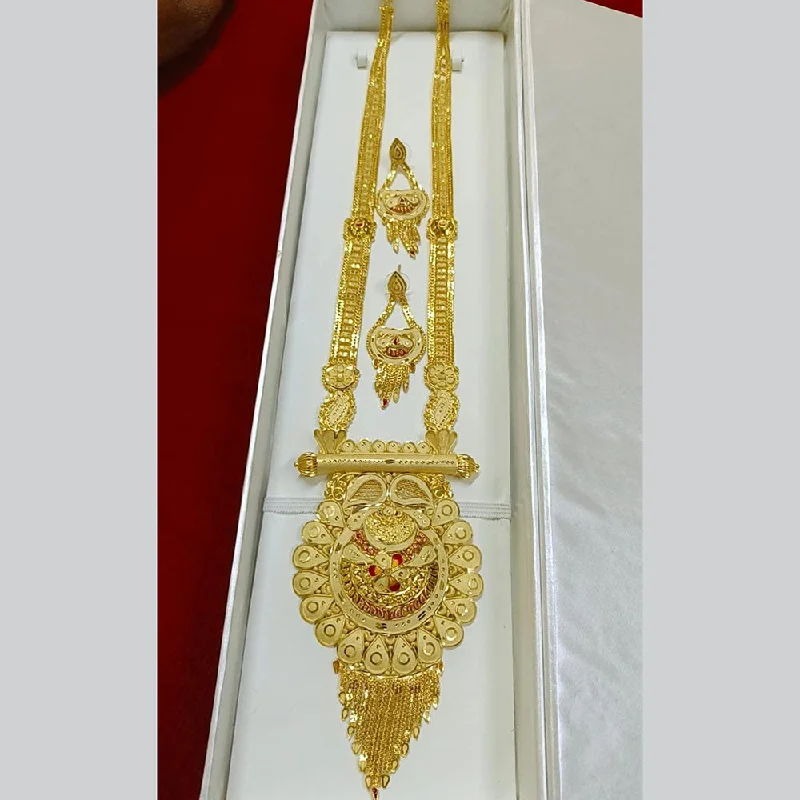 Pari Art Jewellery Forming Long Necklace Set