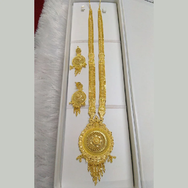 Pari Art Jewellery Forming Long Necklace Set