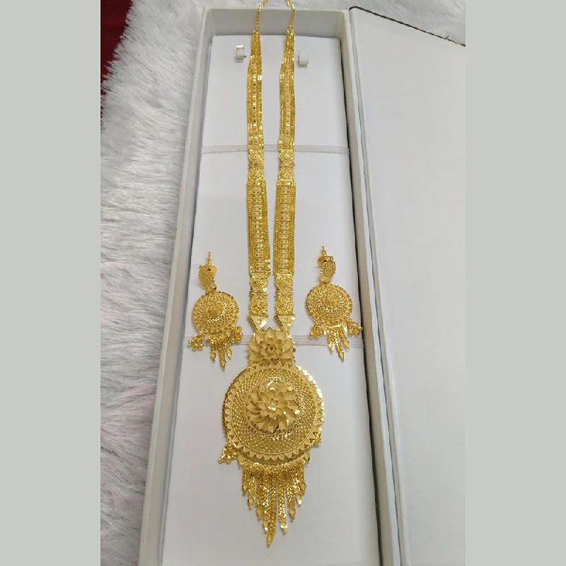 Pari Art Jewellery Forming Long Necklace Set