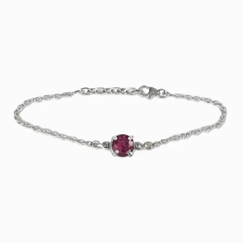 Pink Tourmaline Bracelet