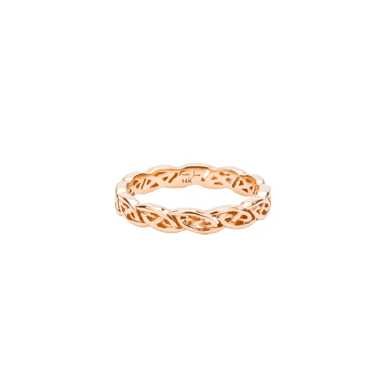 Rose Gold 'Shin' Ring - Custom Order