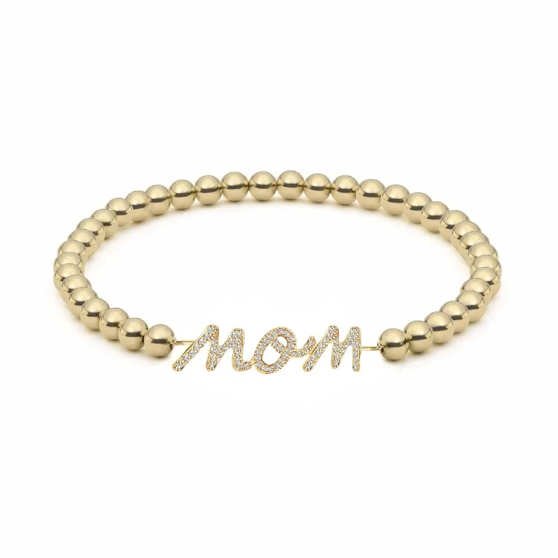 MOM | Script Charm Bracelet