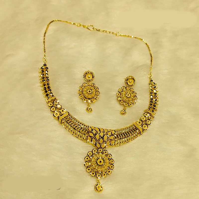 Sunrise Gold  Forming Necklace Set