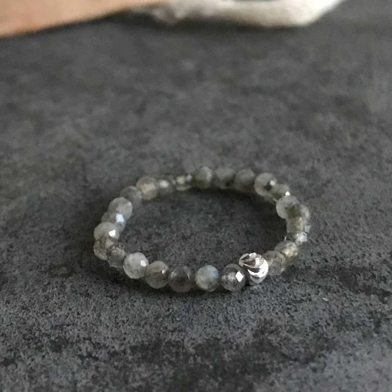 Labradorite Ella | Adjustable ring