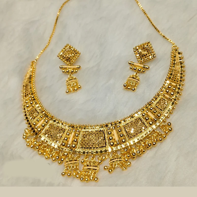 Sunrise Gold Forming Necklace Set