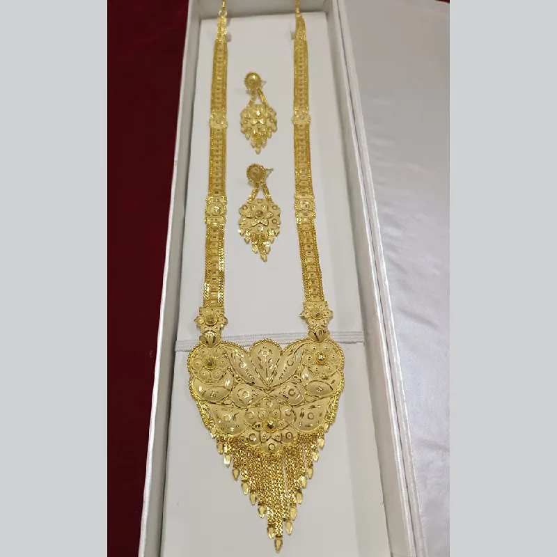 Pari Art Jewellery Forming Long Necklace Set