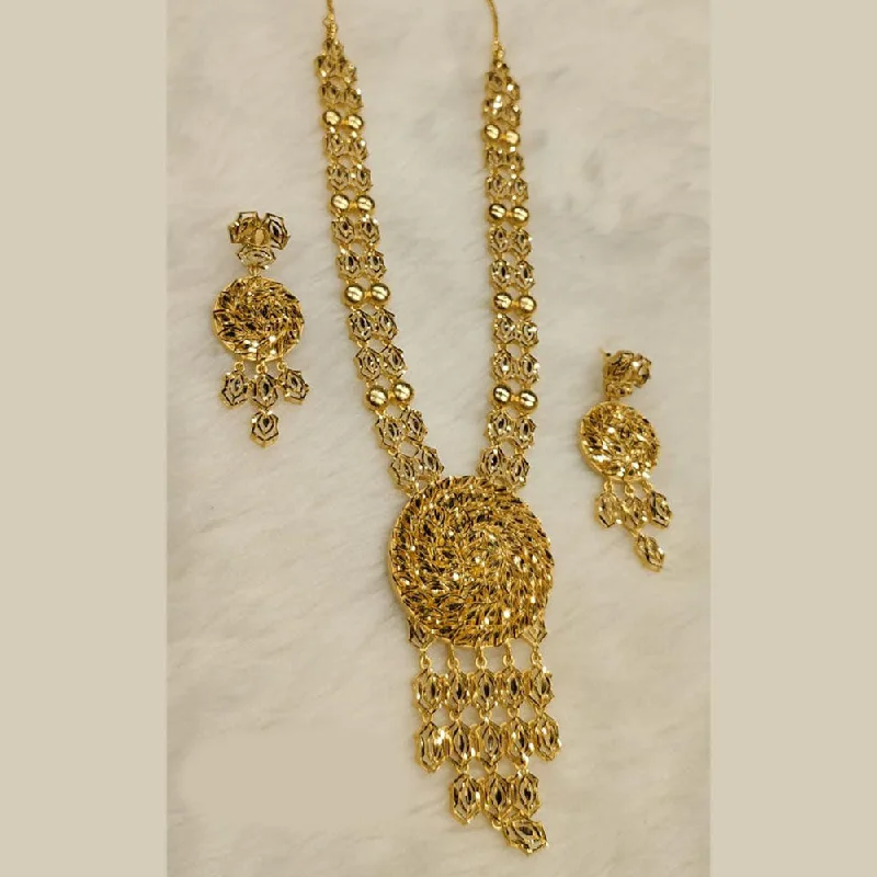 Sunrise Gold Forming Necklace Set