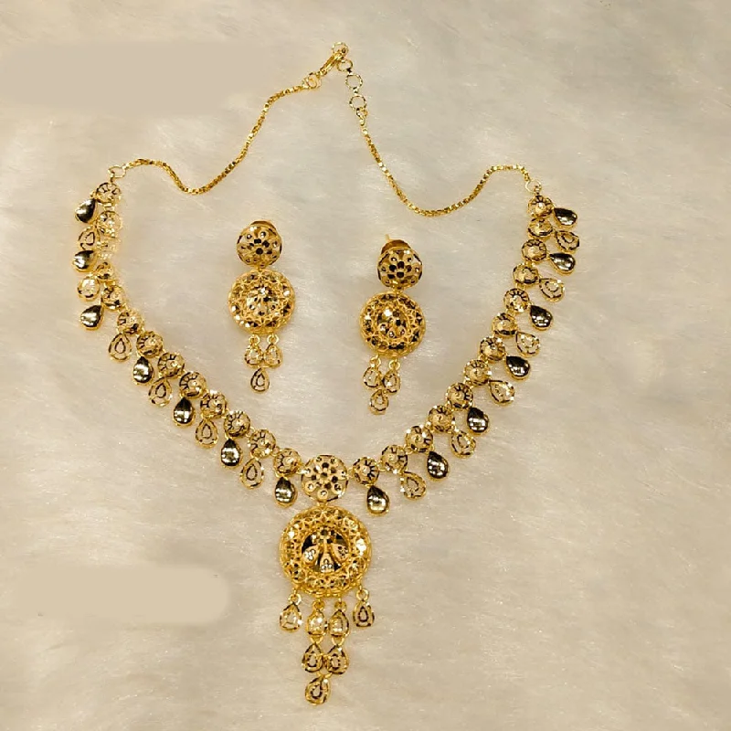 Sunrise Gold Forming Necklace Set