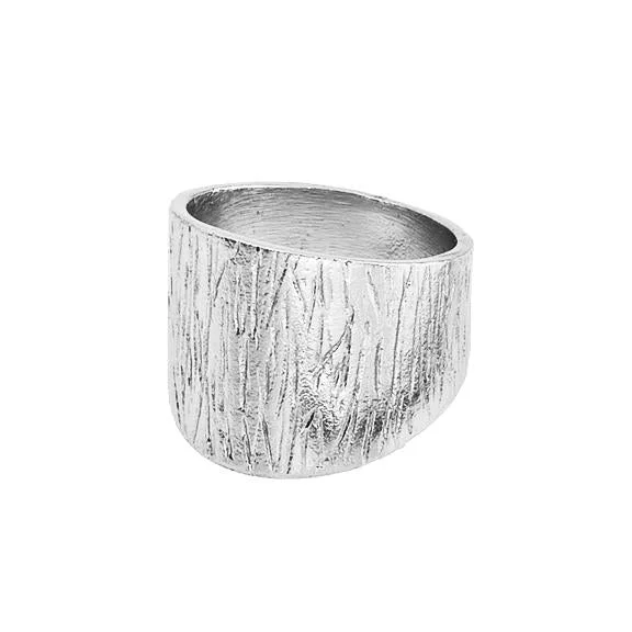 Organic Silver Ring