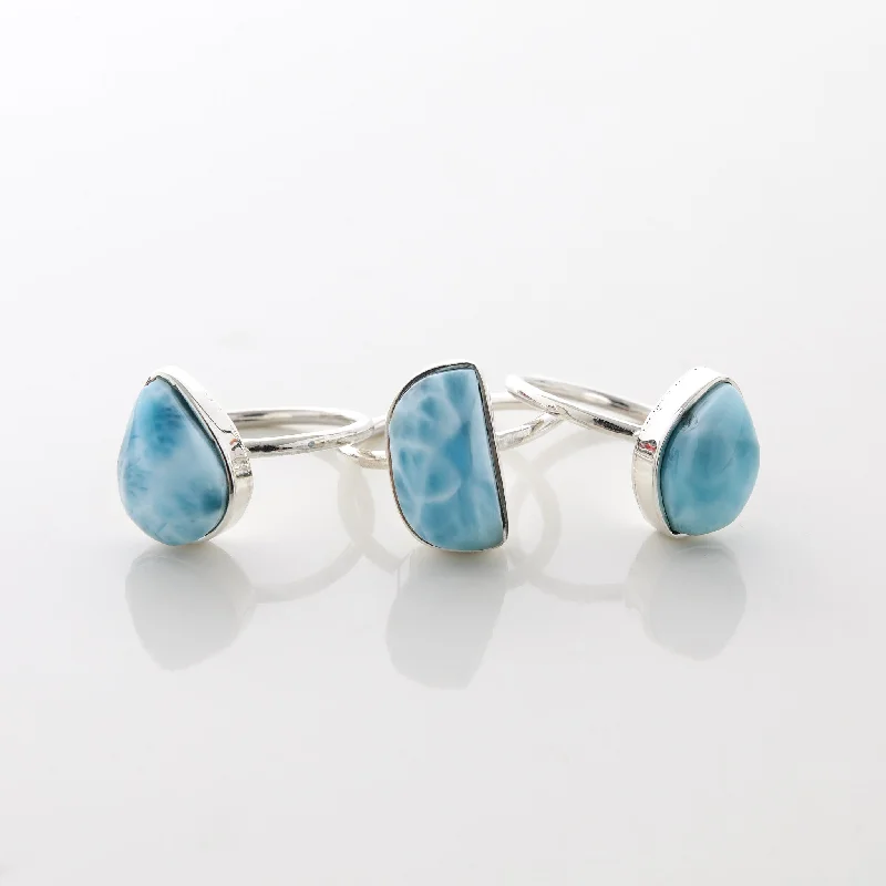 Larimar Ring Trio Theresa