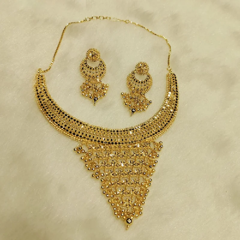 Sunrise Gold Forming Necklace Set