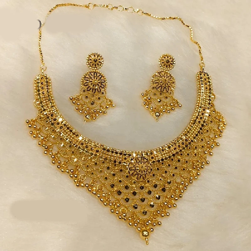 Sunrise Gold Forming Necklace Set