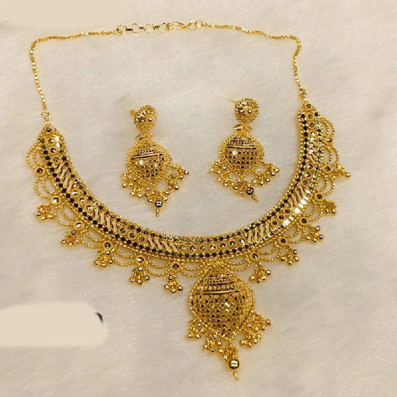 Sunrise Gold Forming Necklace Set