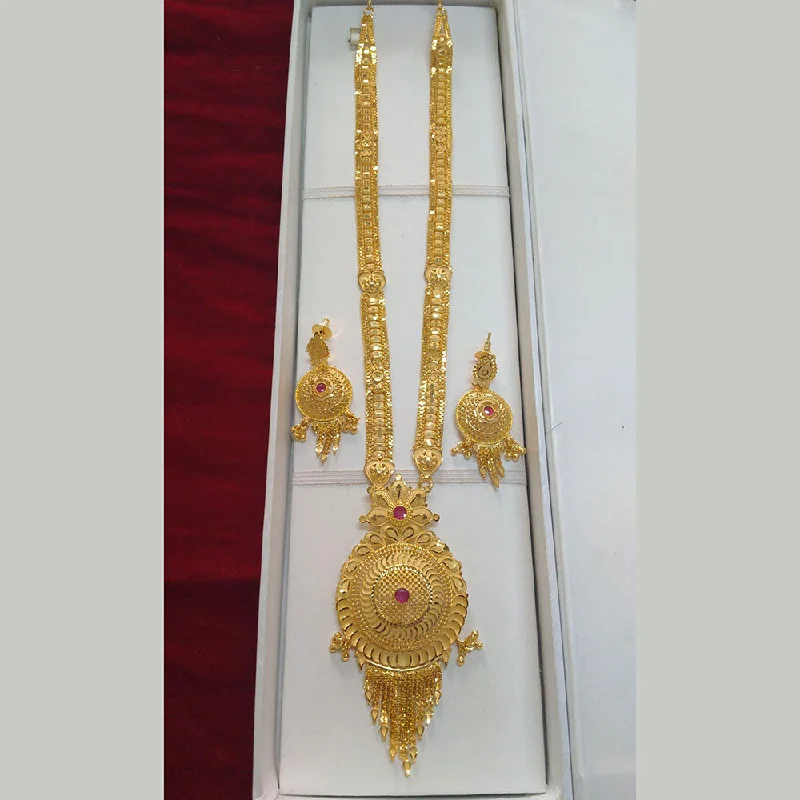 Pari Art Jewellery Forming Long Necklace Set