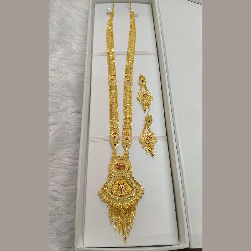 Pari Art Jewellery Forming Long Necklace Set