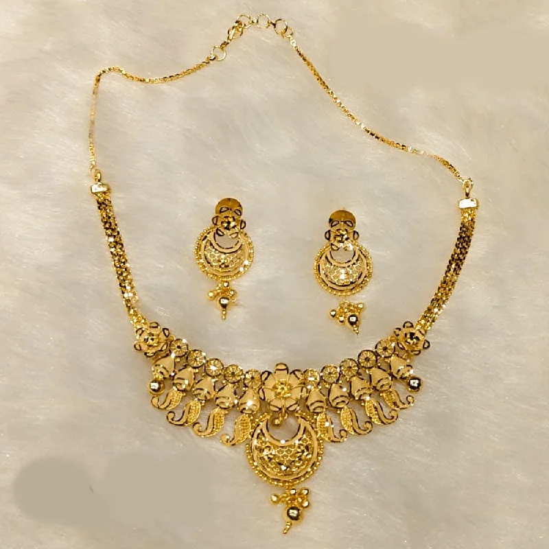 Sunrise Gold Forming Necklace Set