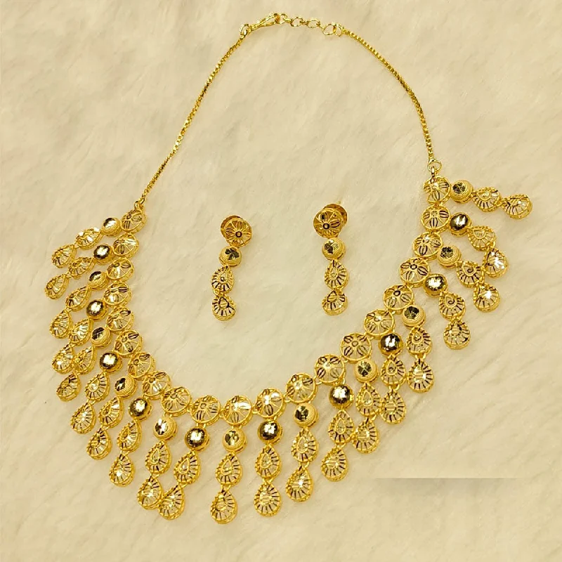 Sunrise Gold Forming Necklace Set